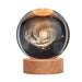 Crystal Ball Lamp with Wooden Base for Beside Table USB-Rechargeable_1