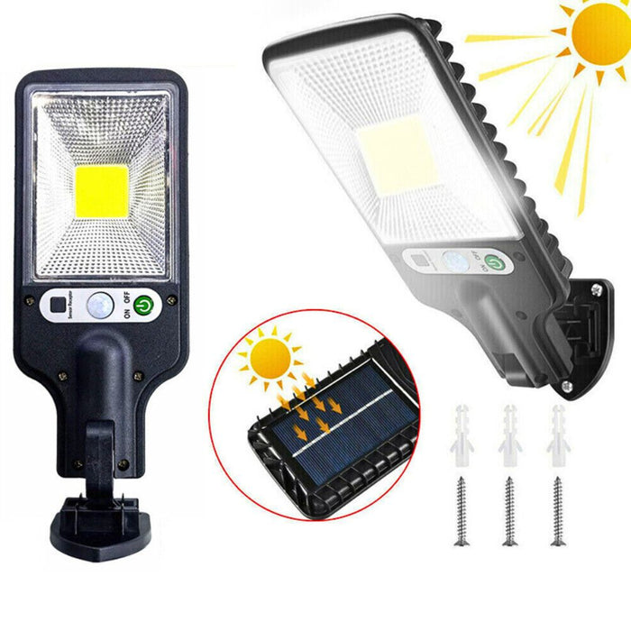 1000W COB LED Motion Sensor Outdoor Floodlight- Solar Charging