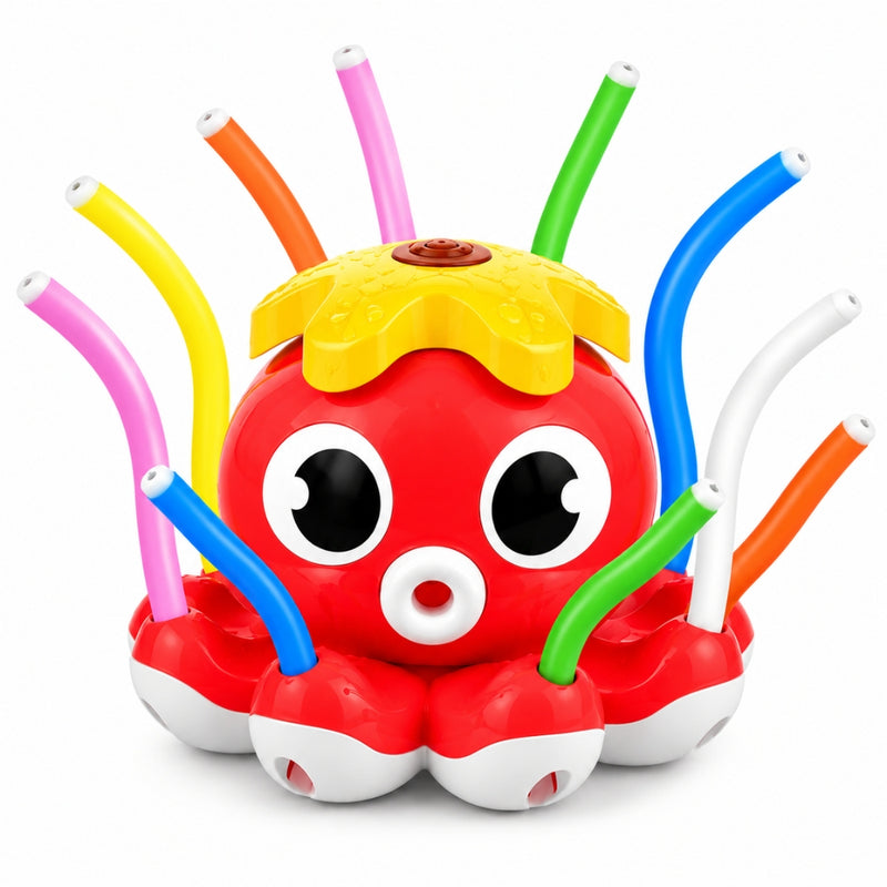 Octopus Wiggle Water Sprinkler – Kids Outdoor Splash Toy