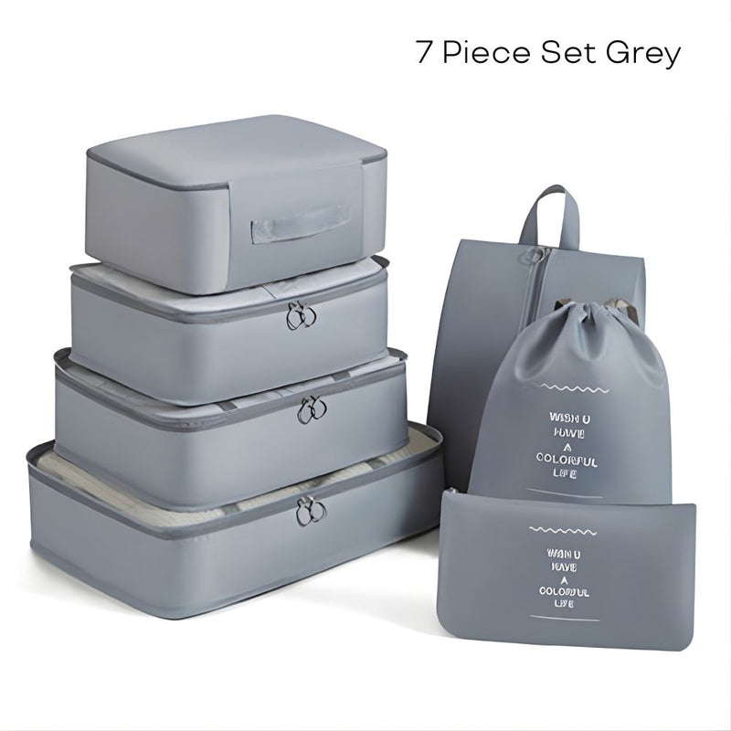 Travel Storage Packing Cubes Bag Set