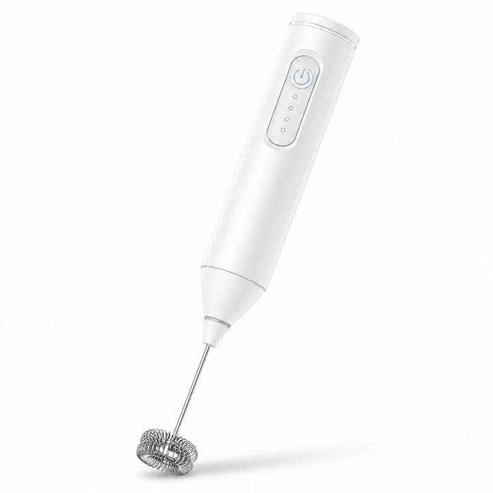 3-Speed USB Rechargeable Electric Milk Frother & Egg Beater