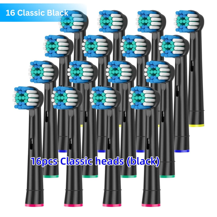 Electric Toothbrush Replacement Head Nozzle Packs for Oral B