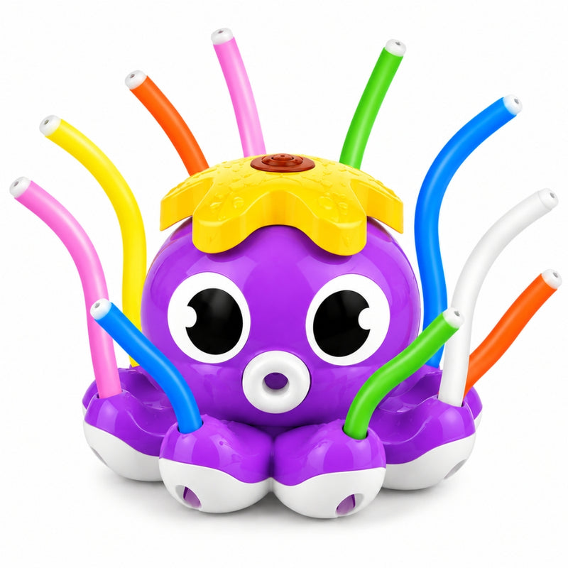 Octopus Wiggle Water Sprinkler – Kids Outdoor Splash Toy