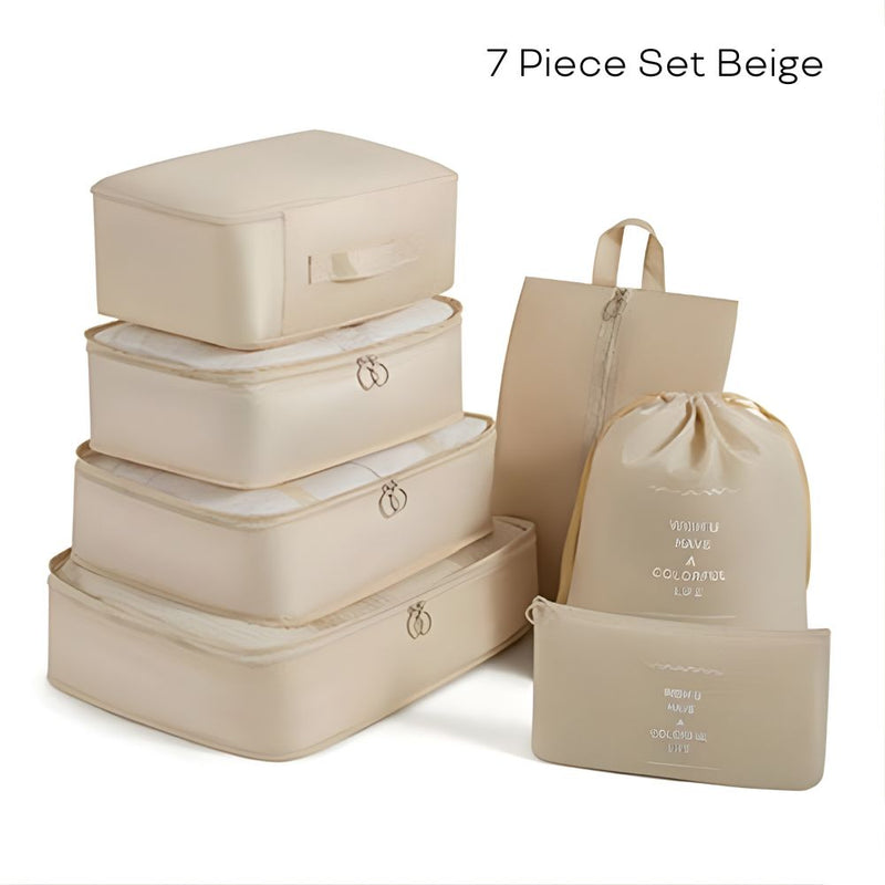 Travel Storage Packing Cubes Bag Set