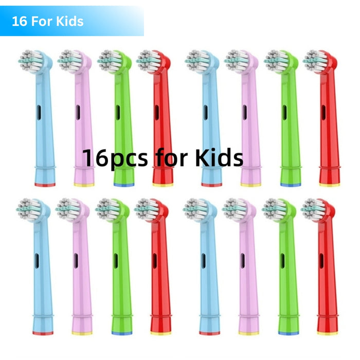 Electric Toothbrush Replacement Head Nozzle Packs for Oral B