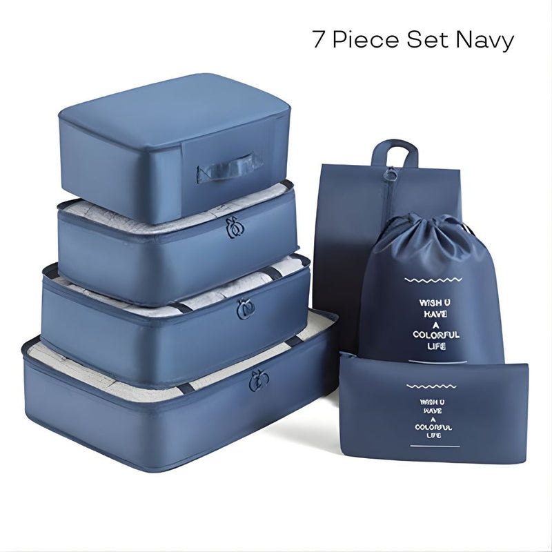 Travel Storage Packing Cubes Bag Set
