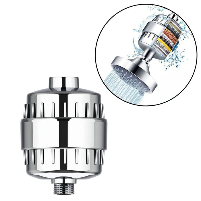 High Output 15 Stage Filter Shower Head