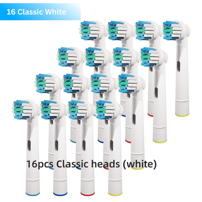 Electric Toothbrush Replacement Head Nozzle Packs for Oral B