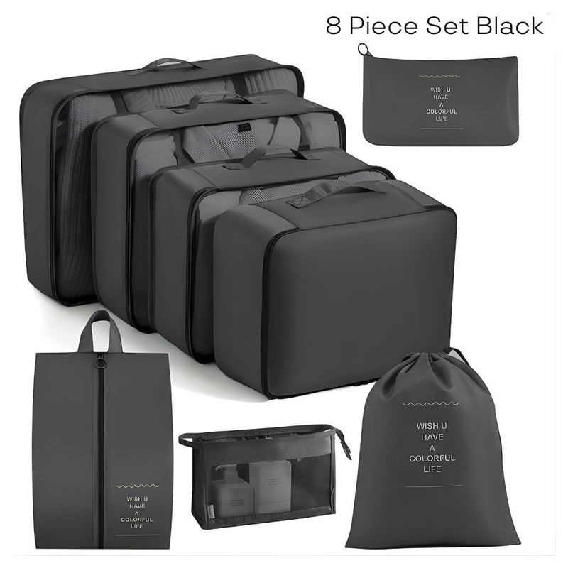 Travel Storage Packing Cubes Bag Set