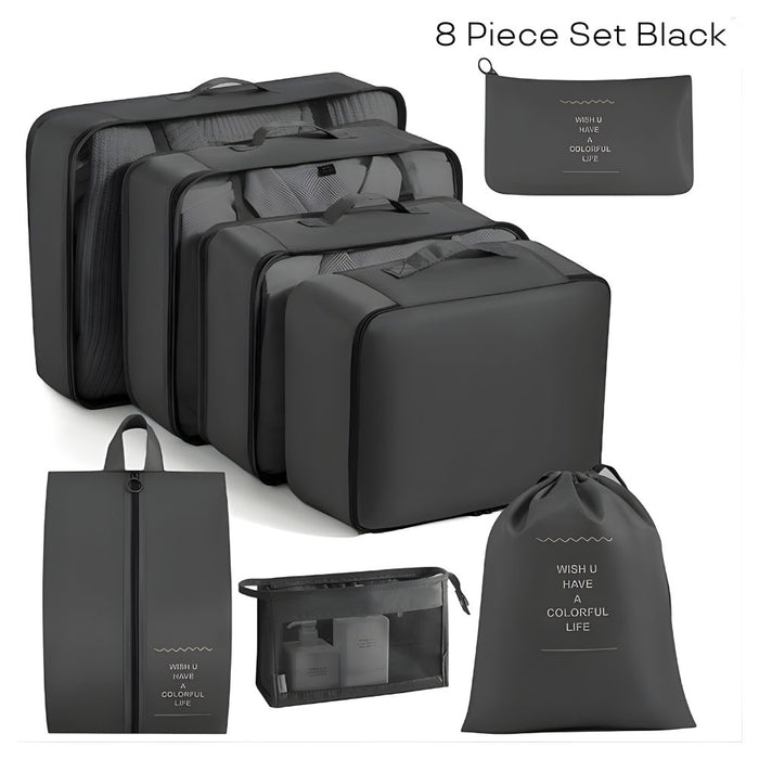 Travel Storage Packing Cubes Bag Set