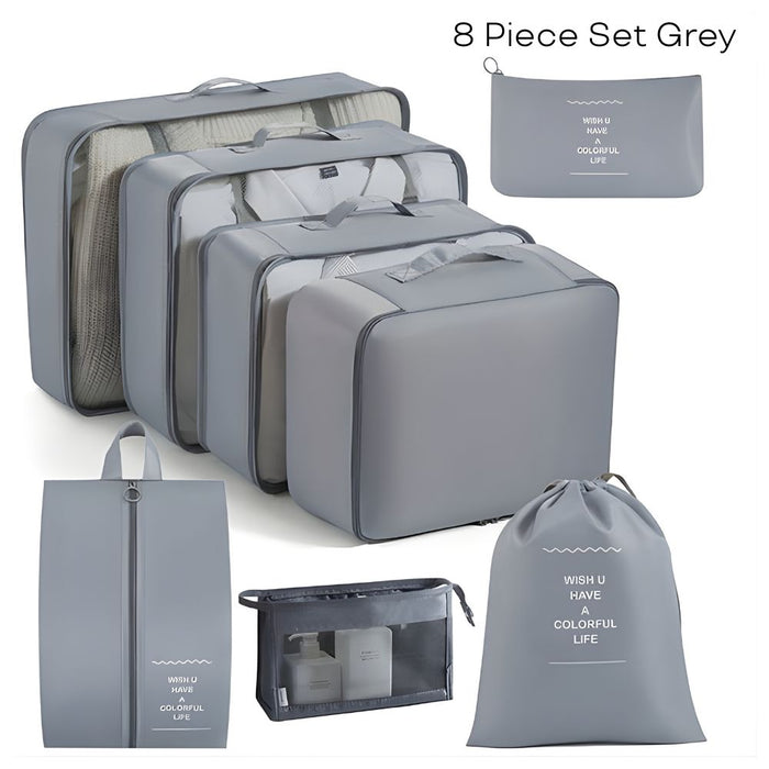 Travel Storage Packing Cubes Bag Set