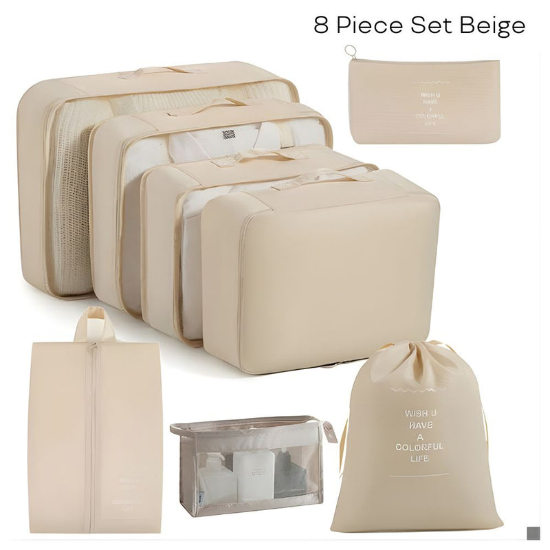 Travel Storage Packing Cubes Bag Set