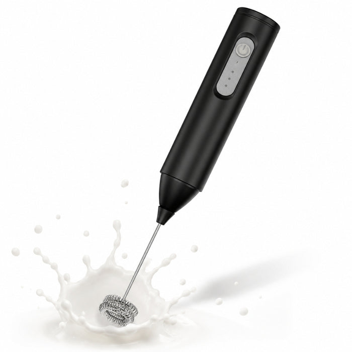 3-Speed USB Rechargeable Electric Milk Frother & Egg Beater