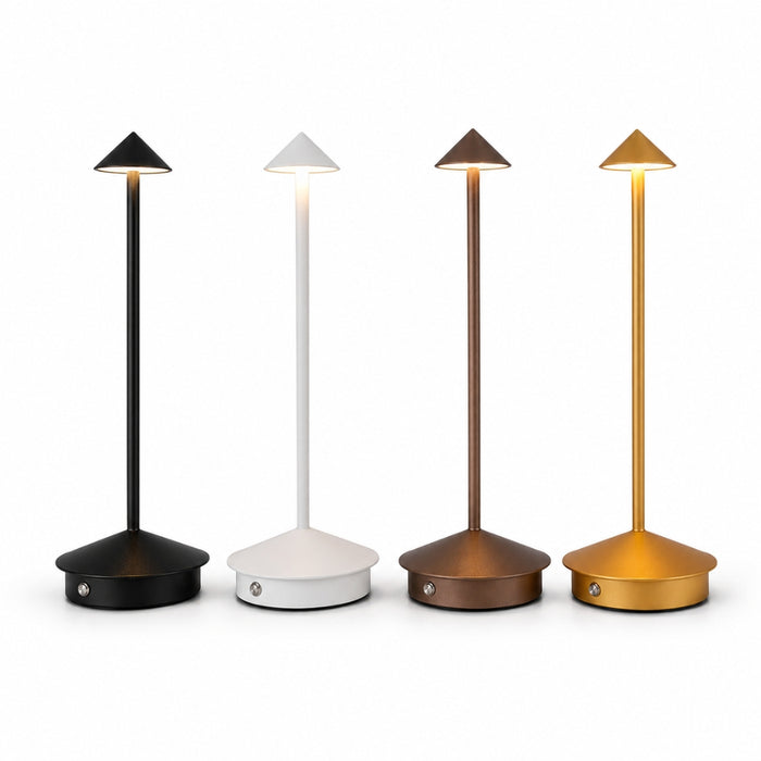Rechargeable LED Table Lamp with Touch Sensor 3 Color Stepless Dimming