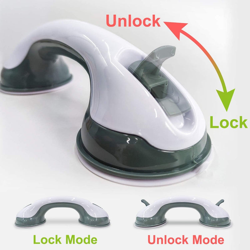 12Inch Heavy-Duty Suction Shower Grab Handle