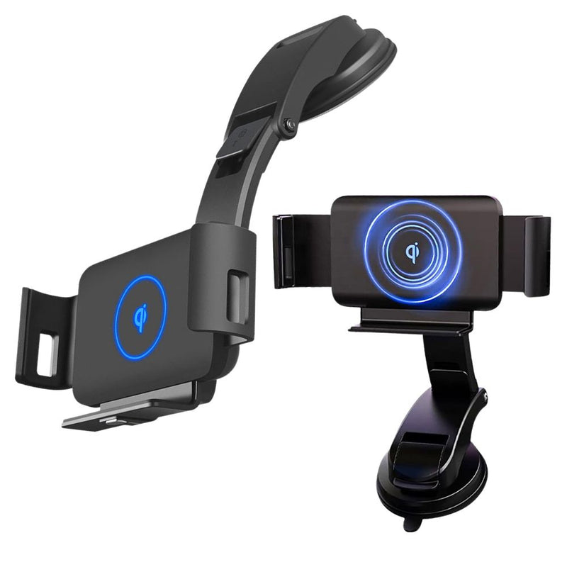 Versatile Folding 15W Charging Mobile Phone Holder Mount and Charger