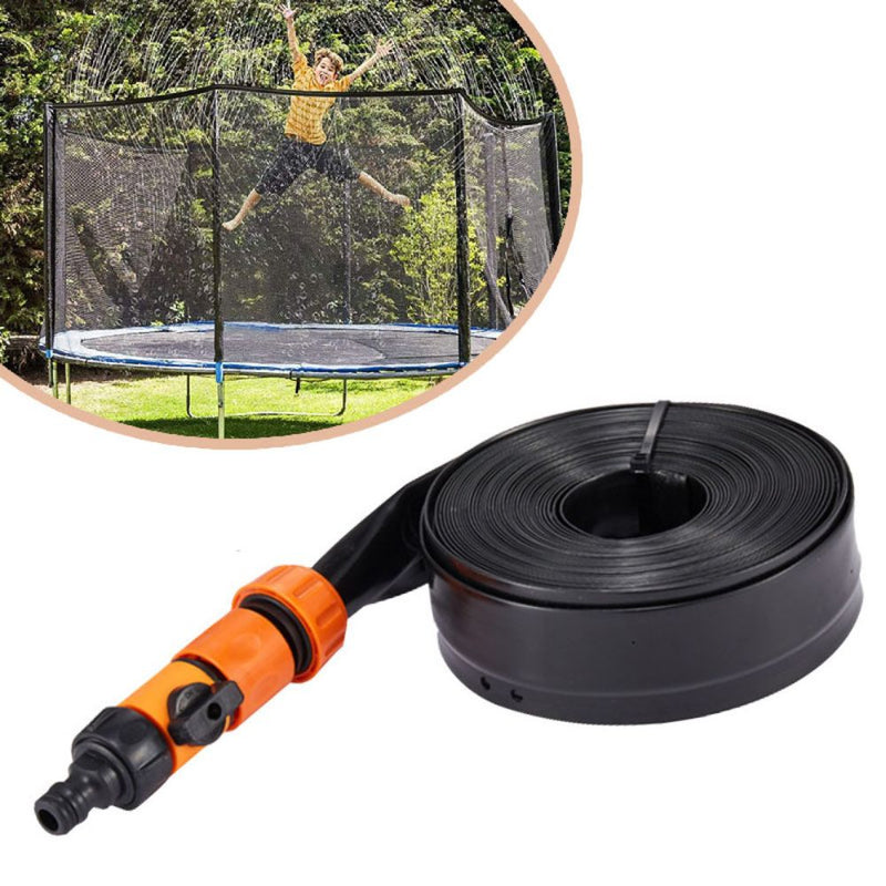 15M Trampoline Sprinkler Water Spray Summer Outdoor Water Games