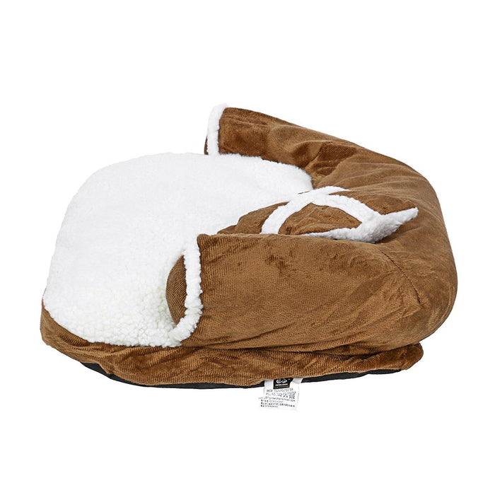 Soft and Comfortable Pet Sofa Bed with Cozy Pillows_3