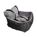 Washable Pet Booster Cushioned Seat with Storage Bag and Safety Belt_3