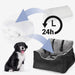 Washable Pet Booster Cushioned Seat with Storage Bag and Safety Belt_7