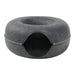 Scratch Detachable Round Felt Tunnel with Washable Interior for Cat House and Play_14