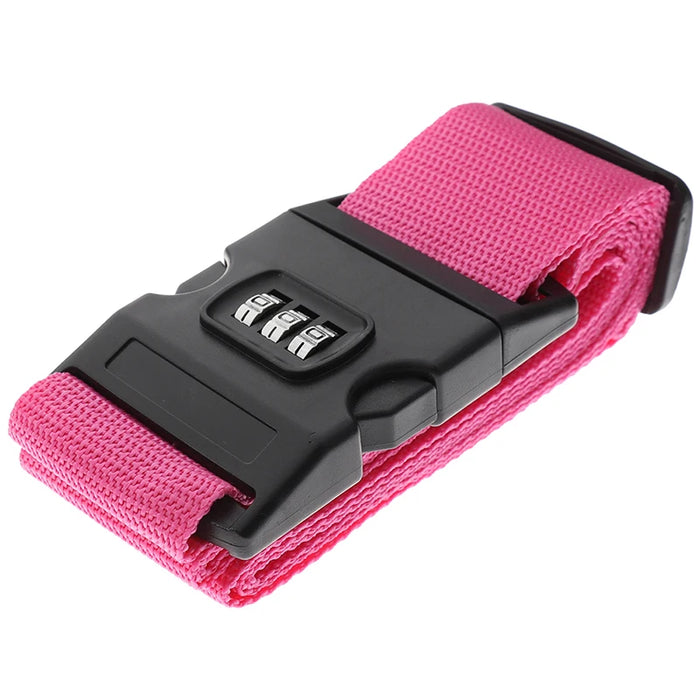 Adjustable Password Lock Packing Belt Anti-theft Luggage Buckle Strap