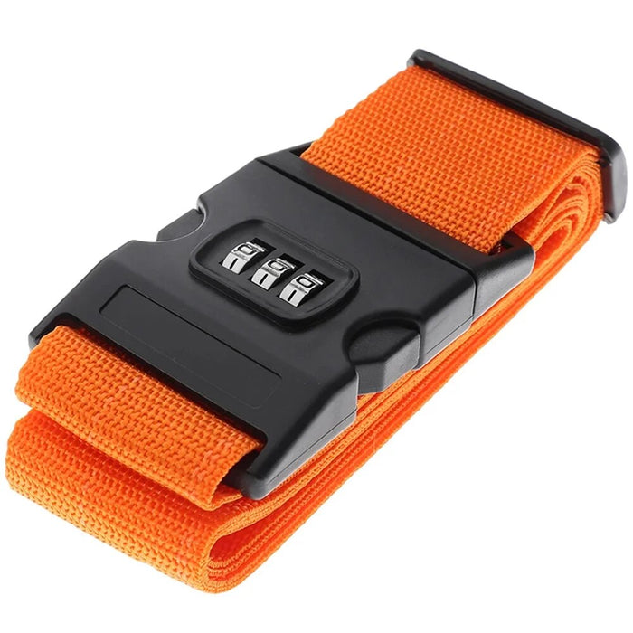 Adjustable Password Lock Packing Belt Anti-theft Luggage Buckle Strap