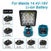 4 inch Cordless LED Work Light For Makita Outdoor Emergency Lighting
