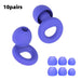 High Fidelity Noise Cancelling Silicone Ear Plugs Reusable Ear Plugs