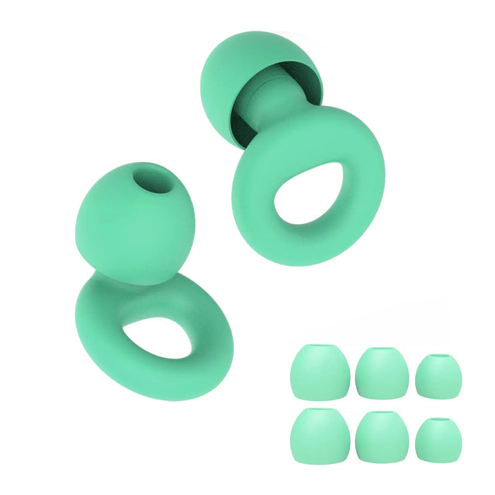 High Fidelity Noise Cancelling Silicone Ear Plugs Reusable Ear Plugs