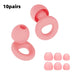 High Fidelity Noise Cancelling Silicone Ear Plugs Reusable Ear Plugs