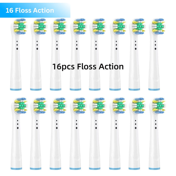 Electric Toothbrush Replacement Head Nozzle Packs for Oral B