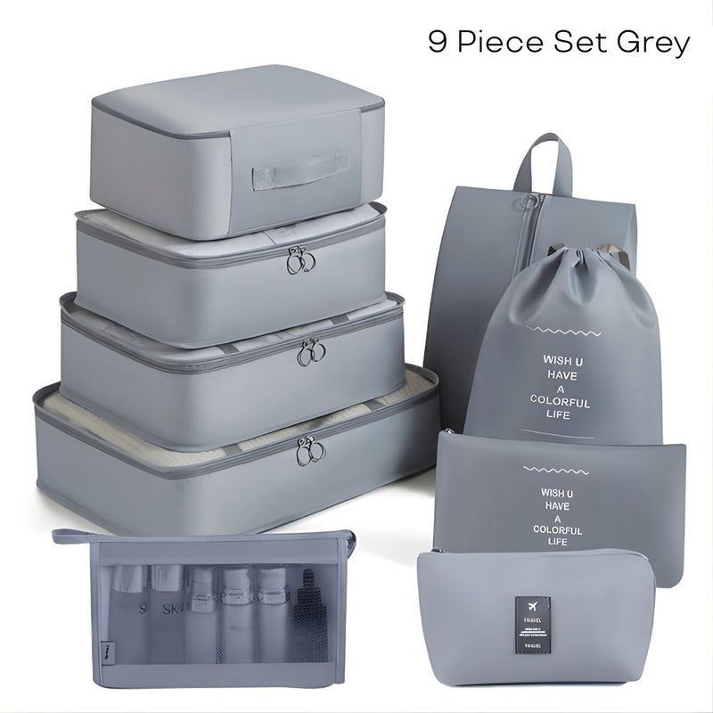 Travel Storage Packing Cubes Bag Set