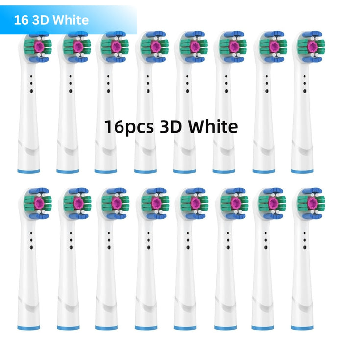 Electric Toothbrush Replacement Head Nozzle Packs for Oral B