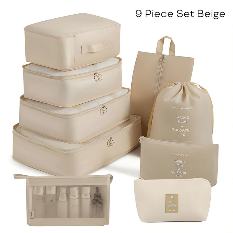 Travel Storage Packing Cubes Bag Set