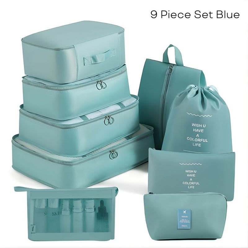 Travel Storage Packing Cubes Bag Set