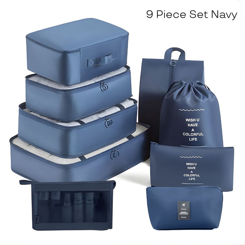 Travel Storage Packing Cubes Bag Set
