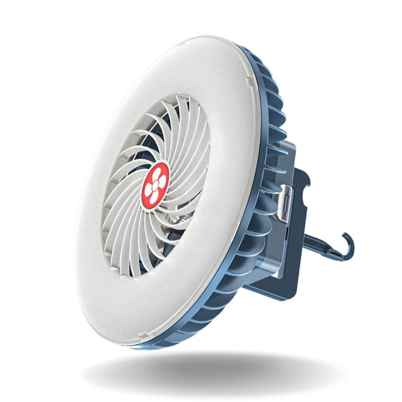 2 IN 1 USB Rechargeable LED Camping Lantern and Tent Fan