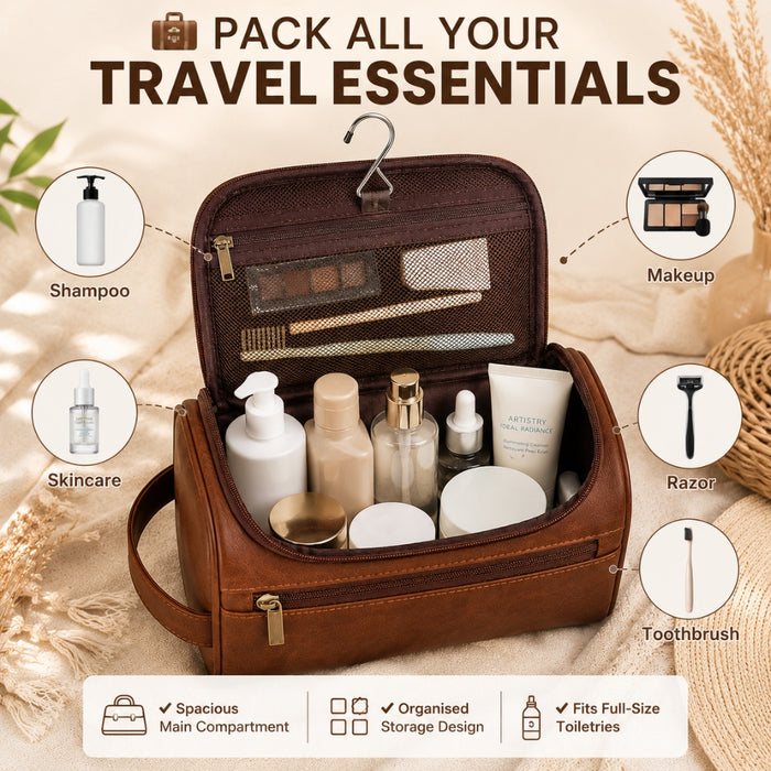 Travel Hanging Cosmetic Toiletry Bag