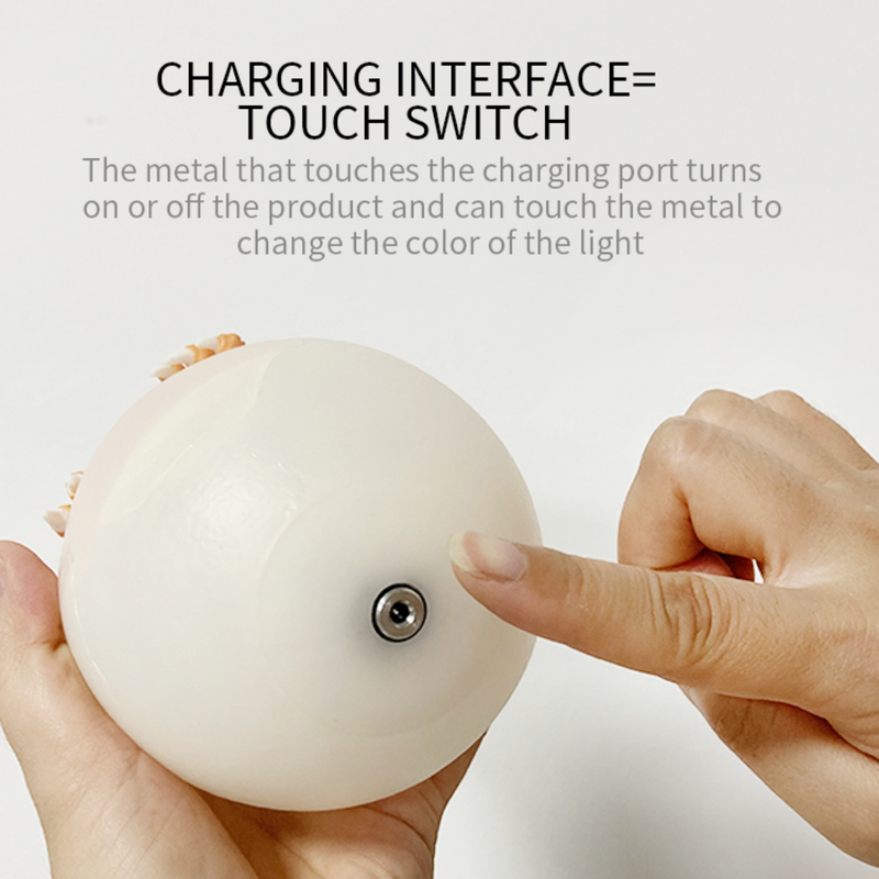 USB Rechargeable 3D Dinosaur Egg Lamp