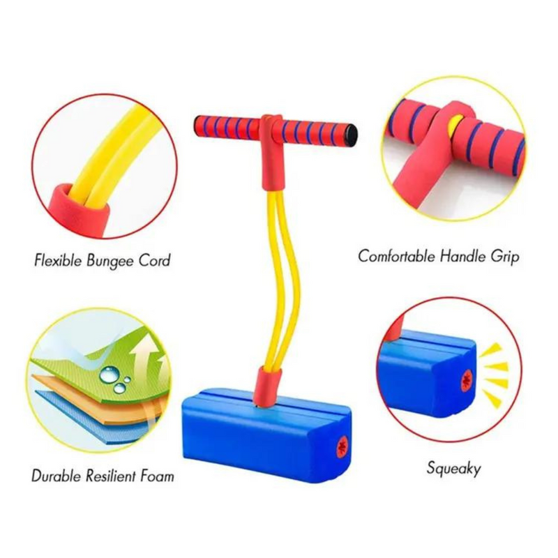 Fun and Safe Foam Pogo Stick Jumper for Kids with Sound