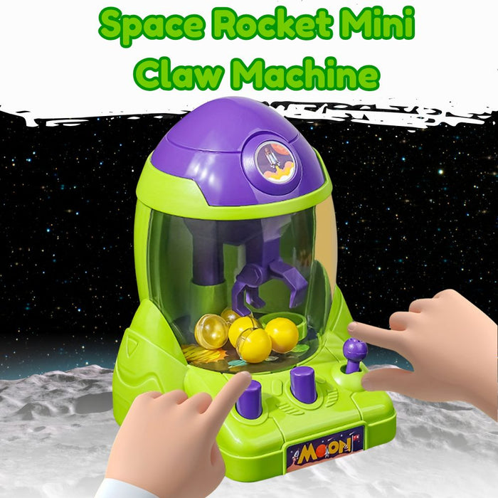 Space Rocket Mini Claw Machine