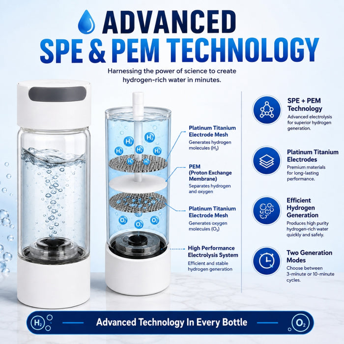 Hydrogen Water Generator Bottle 380mL