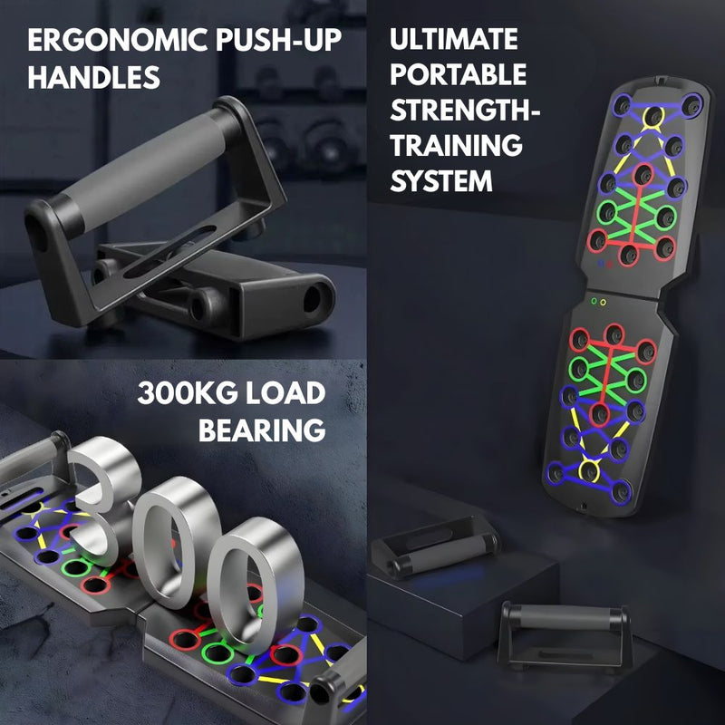Foldable Push up Board Set for Full Body Fitness
