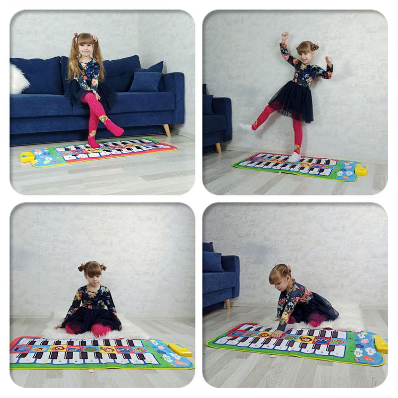 Battery Operated Multifunctional Piano Play Mat for Children