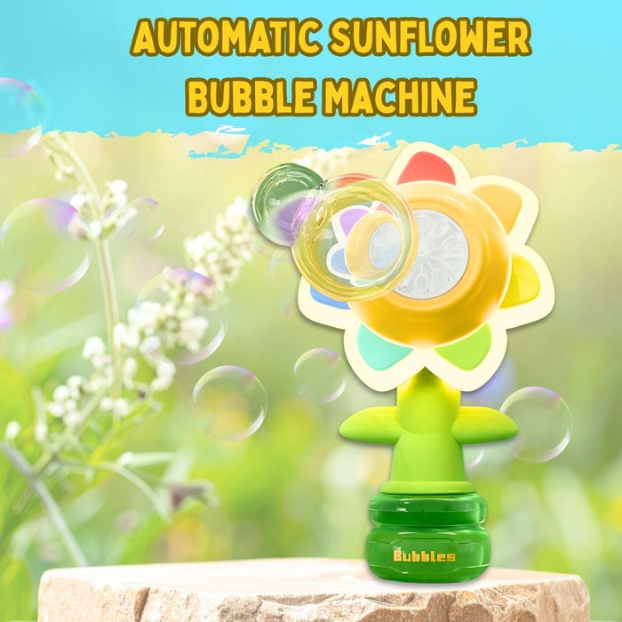 Automatic Sunflower Bubble Machine