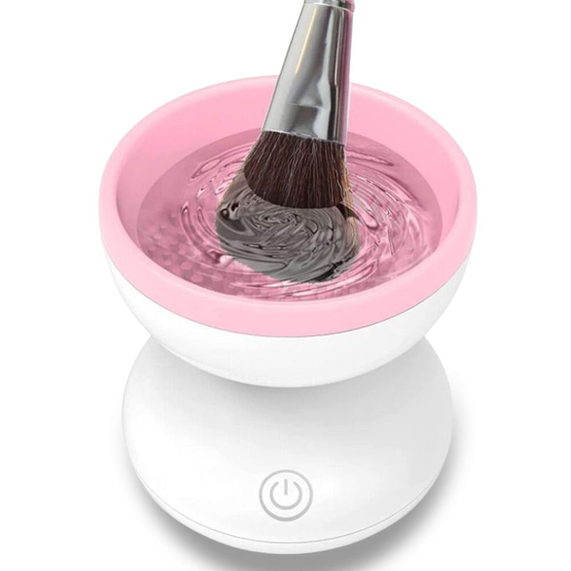 Electric Makeup Brush Cleaner Machine for All Size Brushes - USB Plug In