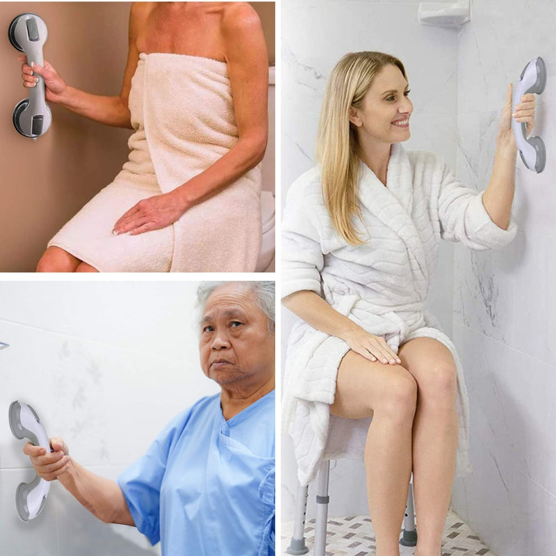12Inch Heavy-Duty Suction Shower Grab Handle