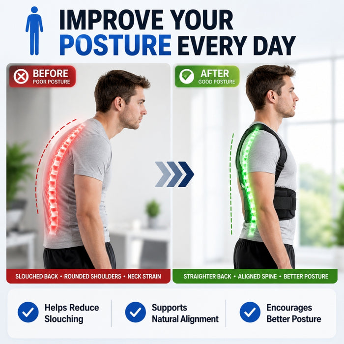 Magnetic Posture Corrector Back Support Brace