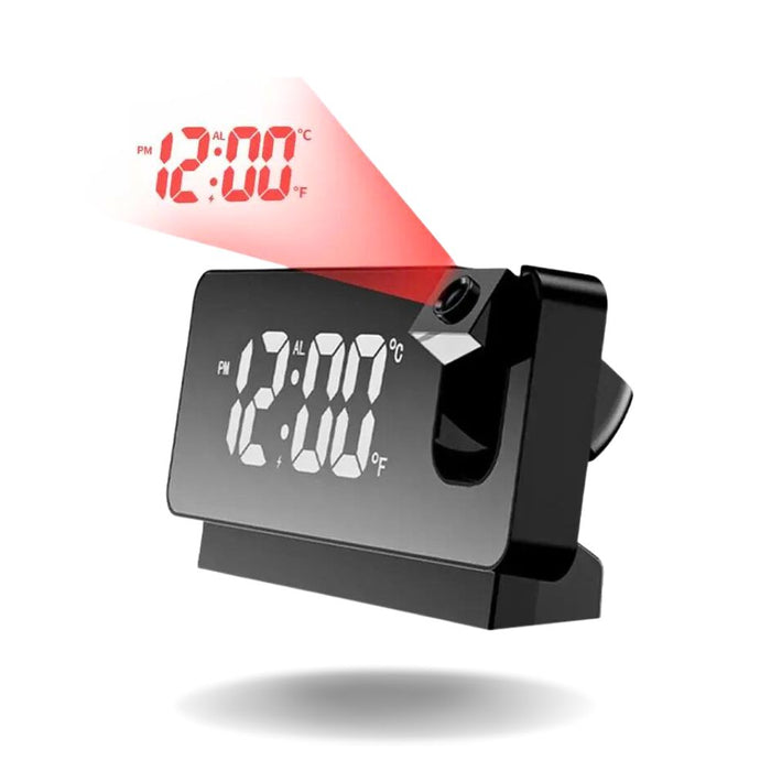 Dual Powered Large Screen Display LED Projection Clock